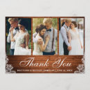 Search for horizontal wedding thank you cards Bride and groom photo