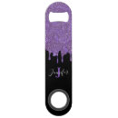 Search for purple bottle openers trendy