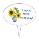 Search for 80th birthday cake toppers Party