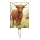 Search for farm animal cake toppers Cow