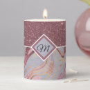 Search for rose gold candles Sparkle