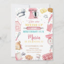 Search for baking party invitations Little chef