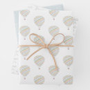 Search for hot air balloon wrapping paper Baby shower