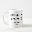 Search for unique retirement gifts Black and white