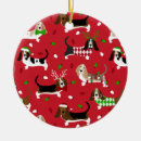 Search for basset hound ornaments Animals