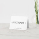 Search for welcome home cards Real estate