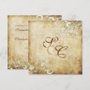 Search for parchment invitations Vintage