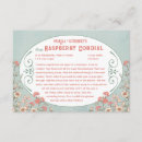 Search for recipe enclosure cards Tea party