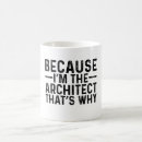 Search for architect mugs Profession