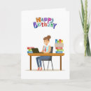 Search for employee birthday cards Work