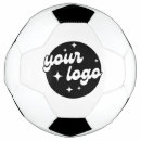 Search for logo soccer balls Black and white