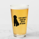 Search for dog beer glasses Labradoodle