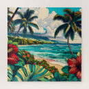 Search for hawaiian puzzles Palm trees