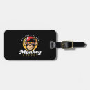 Search for monkey luggage tags Vintage