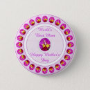 Search for mothers day buttons world's best mom
