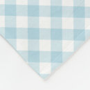 Search for blue and white check gingham blankets Pattern