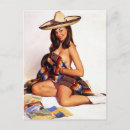 Search for vintage mexican postcards Pinup