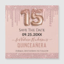 Search for quinceanera save the dates Sparkle