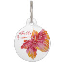Search for floral pet tags pink
