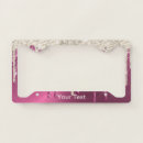 Search for modern license plate frames Glam