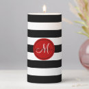 Search for black and white stripes candles Housewarming