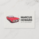 Search for salesman business cards Mechanic