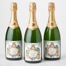 Search for baby shower wine labels Greenery