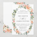 Search for sweet peach invitations Boho bohemian