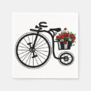 Search for bicycle napkins Flowers