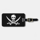 Search for pirate luggage tags Flag