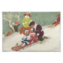Search for children christmas placemats Winter