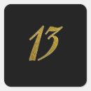 Search for 13th birthday stickers Black