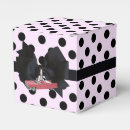 Search for polka dot favor boxes Dotted