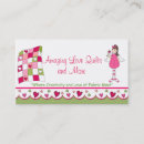 Search for quilting business cards Colorful