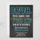 Search for game truck birthday invitations Boy