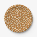 Search for giraffe paper plates Spots