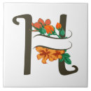 Search for alphabet tiles Floral