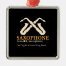 Search for jazz ornaments Saxophone player