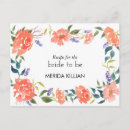 Search for bridal shower recipe postcards Flowers