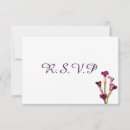 Search for purple calla lily wedding invitations Lilies