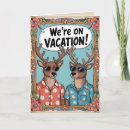 Search for vacation christmas cards Reindeer