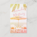 Search for palm leaf business cards Travel agent