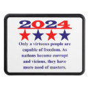 Search for patriotic trailer hitch covers Politics
