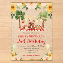 Search for teddy bear picnic invitations Red