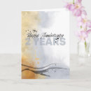Search for 2nd anniversary cards 2 years