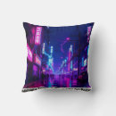 Search for neon pillows Cyberpunk