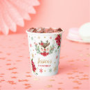 Search for christmas paper cups Winter birthday