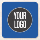 Search for logo coasters Black