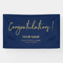 Search for navy blue graduation banners Modern