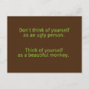 Search for funny monkey postcards Friends